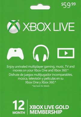 Xb3 CDKey : 12 Month Xbox Live Gold Membership - World Wide
