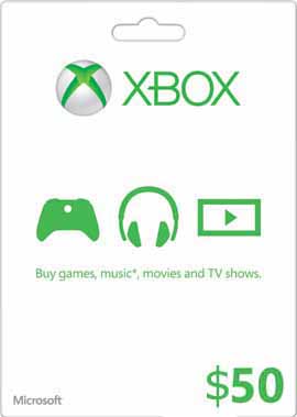 Xb3 CDKey : Xbox Live $50 Card - US Region