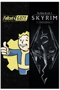Microsoft Store PC Games CDKey : Skyrim Special Edition + Fallout 4 G.O.T.Y Bundle (PC)