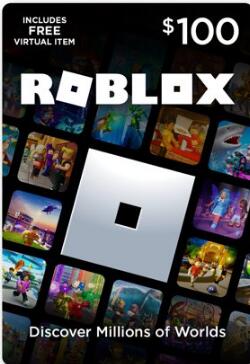 Robux Gift Card CDKey : Roblox $100 Digital Gift Card